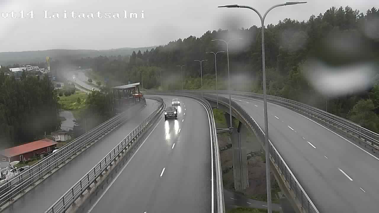 Kelikamerat Kuva Tie 14 Savonlinna, Laitaatsalmi silta, Savonlinna, Etelä-Savo