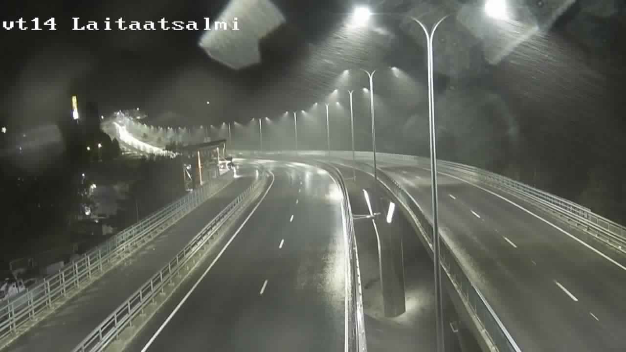 Weather Camera Image Road 14 Savonlinna, Laitaatsalmi, Savonlinna, Etelä-Savo