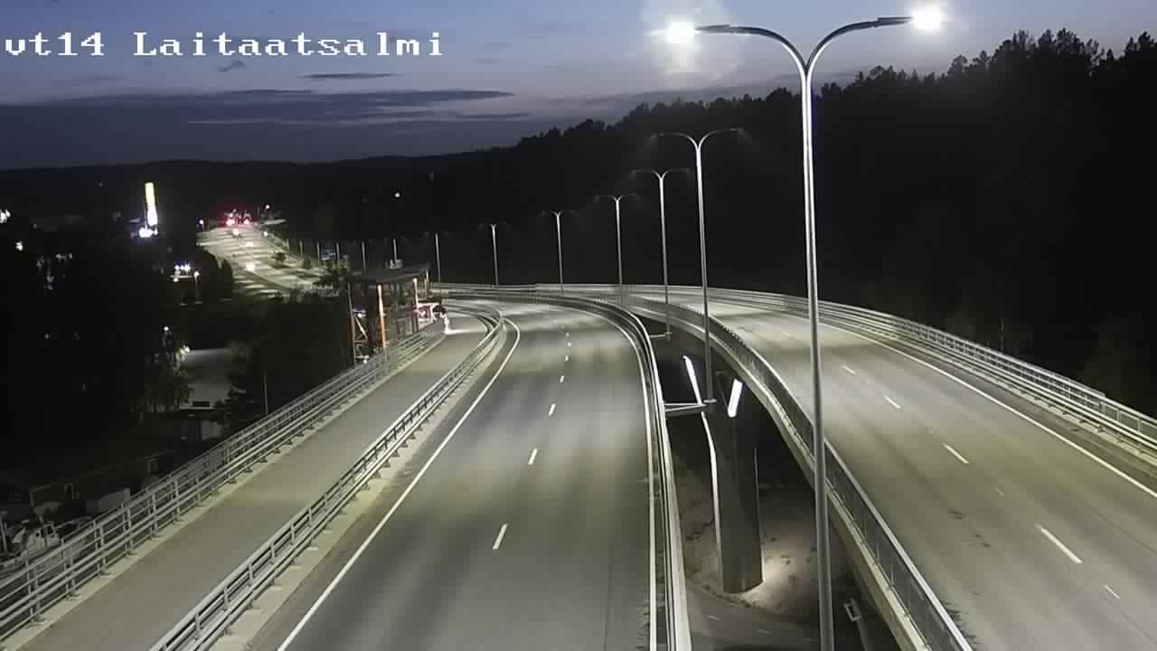 Weather Camera Image Road 14 Savonlinna, Laitaatsalmi, Savonlinna, Etelä-Savo