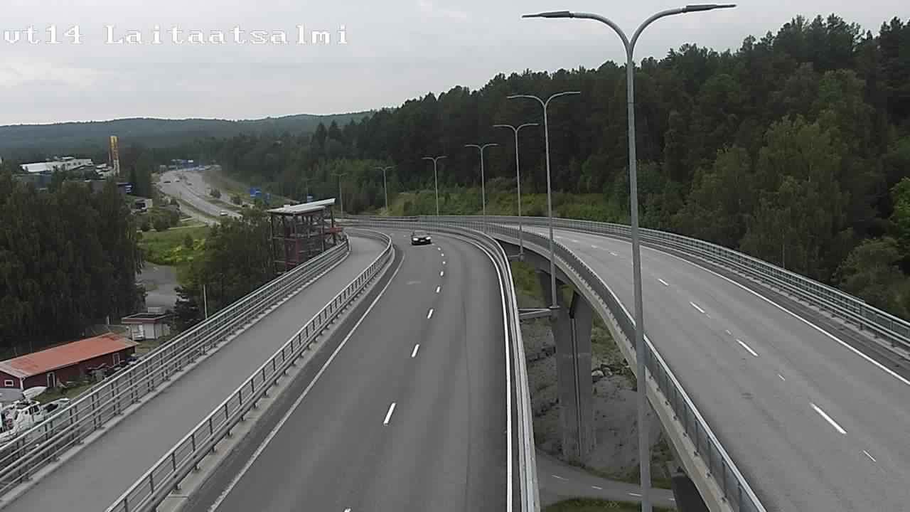 Kelikamerat Kuva Tie 14 Savonlinna, Laitaatsalmi silta, Savonlinna, Etelä-Savo