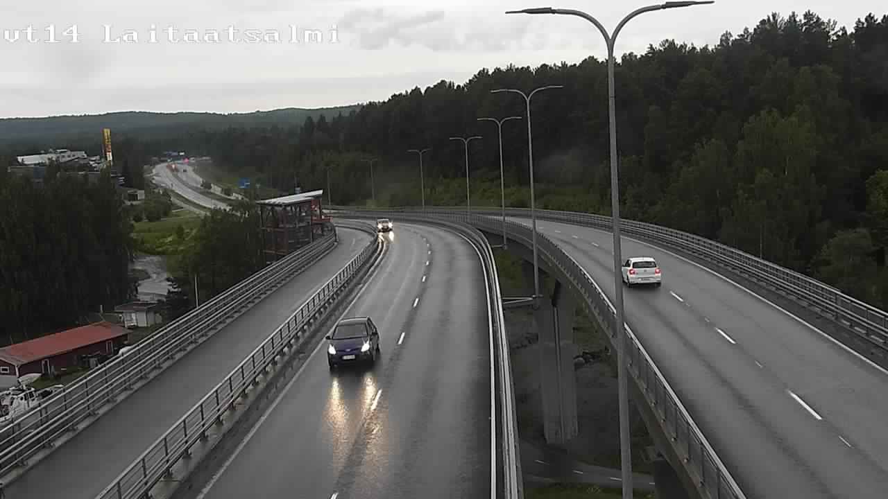 Kelikamerat Kuva Tie 14 Savonlinna, Laitaatsalmi silta, Savonlinna, Etelä-Savo