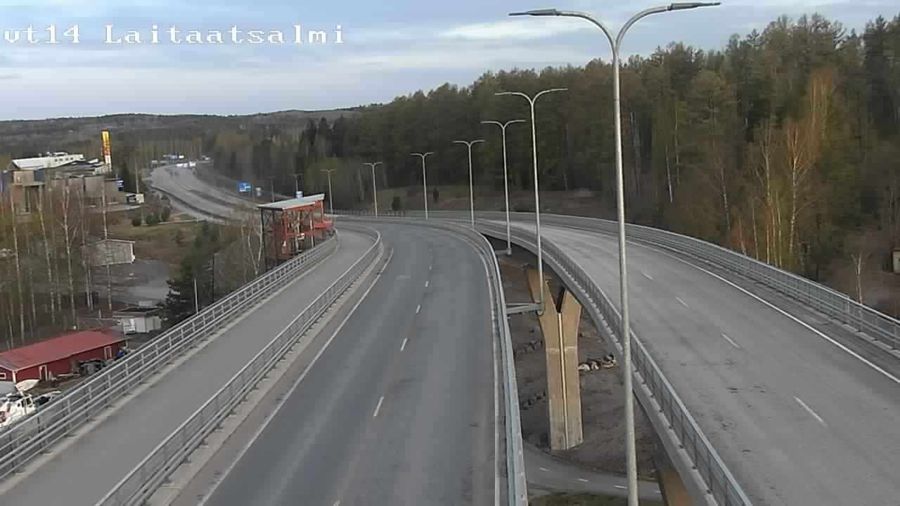 Kelikamerat Kuva Tie 14 Savonlinna, Laitaatsalmi silta, Savonlinna, Etelä-Savo