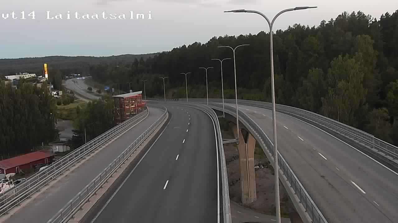 Kelikamerat Kuva Tie 14 Savonlinna, Laitaatsalmi silta, Savonlinna, Etelä-Savo