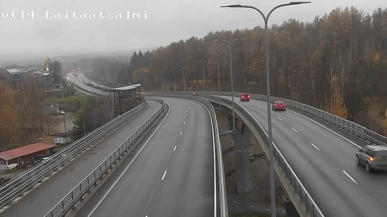 Kelikamerat Kuva Tie 14 Savonlinna, Laitaatsalmi silta, Savonlinna, Etelä-Savo