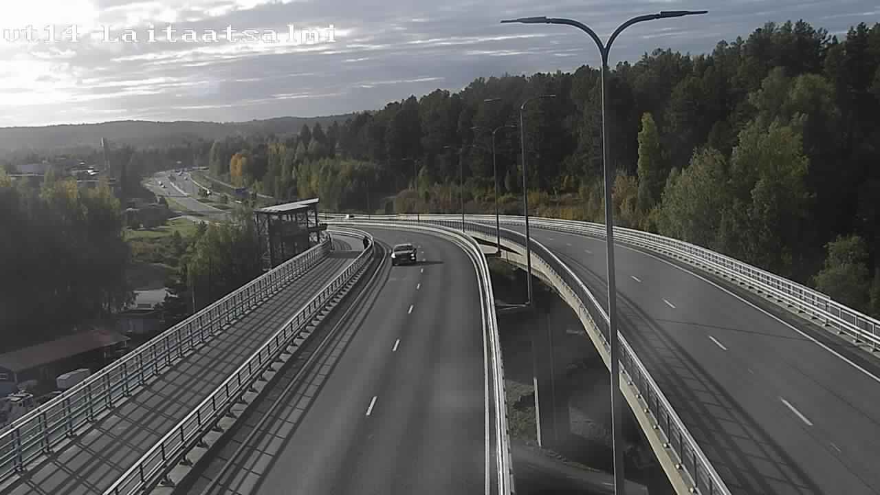 Kelikamerat Kuva Tie 14 Savonlinna, Laitaatsalmi silta, Savonlinna, Etelä-Savo