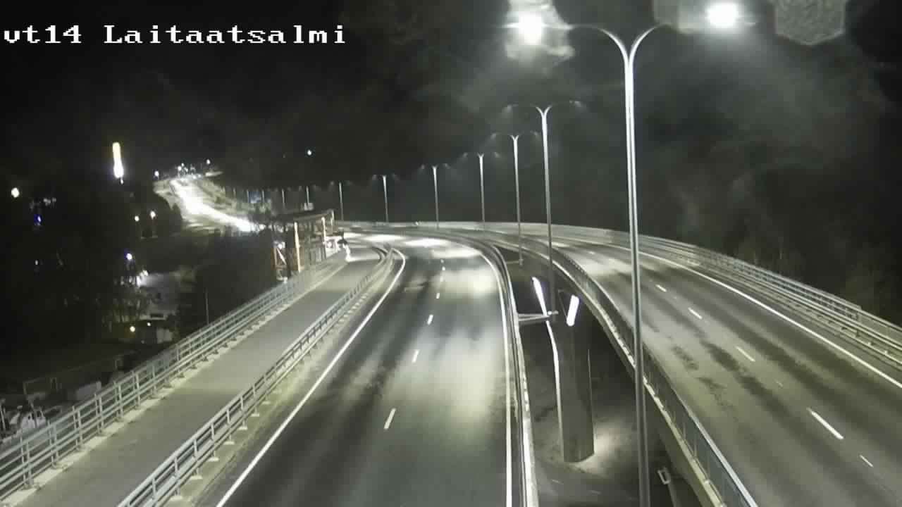 Weather Camera Image Road 14 Savonlinna, Laitaatsalmi, Savonlinna, Etelä-Savo