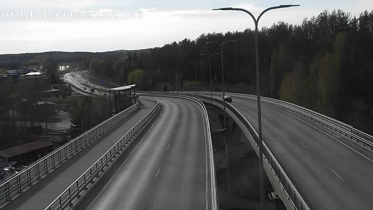 Kelikamerat Kuva Tie 14 Savonlinna, Laitaatsalmi silta, Savonlinna, Etelä-Savo