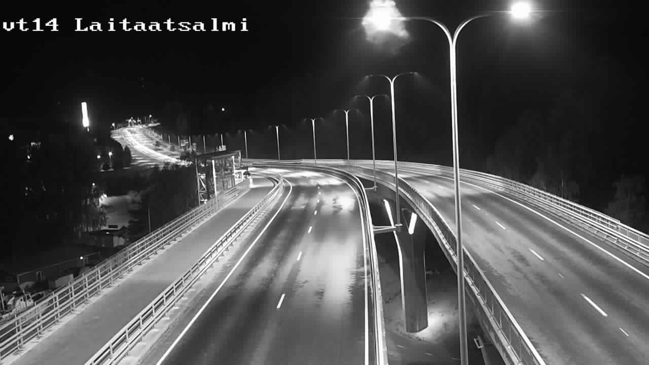 Weather Camera Image Road 14 Savonlinna, Laitaatsalmi, Savonlinna, Etelä-Savo