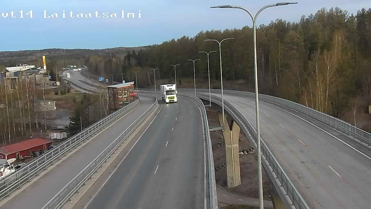Kelikamerat Kuva Tie 14 Savonlinna, Laitaatsalmi silta, Savonlinna, Etelä-Savo