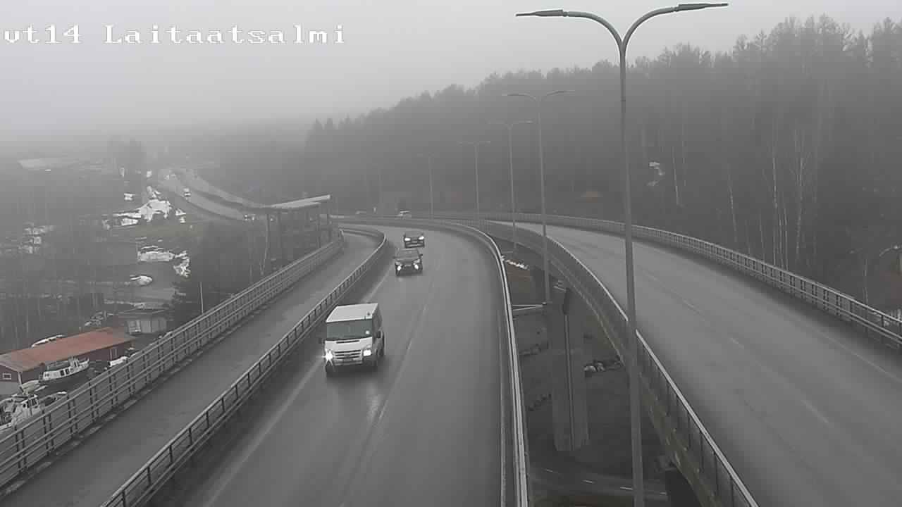 Kelikamerat Kuva Tie 14 Savonlinna, Laitaatsalmi silta, Savonlinna, Etelä-Savo