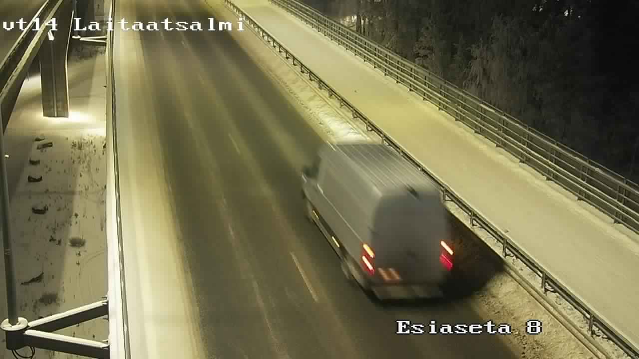 Kelikamerat Kuva Tie 14 Savonlinna, Laitaatsalmi silta, Savonlinna, Etelä-Savo