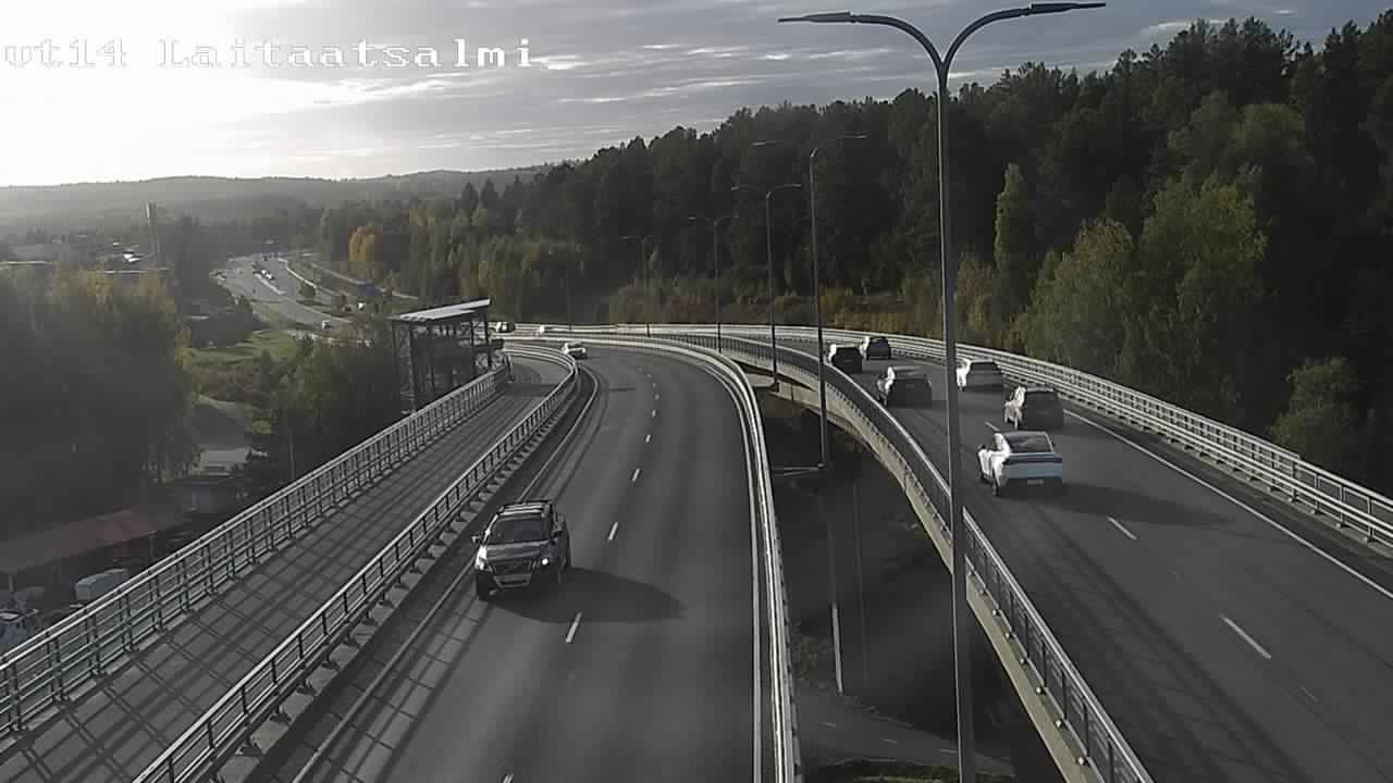 Kelikamerat Kuva Tie 14 Savonlinna, Laitaatsalmi silta, Savonlinna, Etelä-Savo