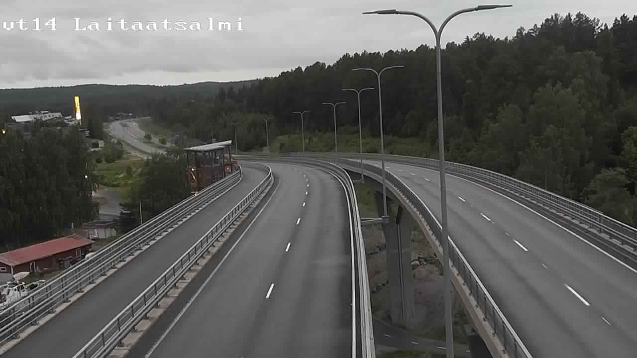 Kelikamerat Kuva Tie 14 Savonlinna, Laitaatsalmi silta, Savonlinna, Etelä-Savo