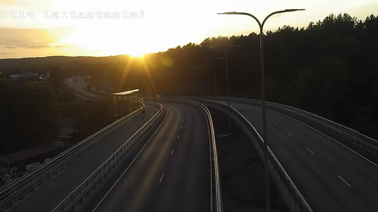 Weather Camera Image Road 14 Savonlinna, Laitaatsalmi, Savonlinna, Etelä-Savo