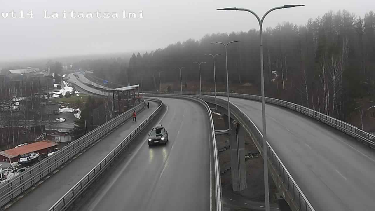 Kelikamerat Kuva Tie 14 Savonlinna, Laitaatsalmi silta, Savonlinna, Etelä-Savo