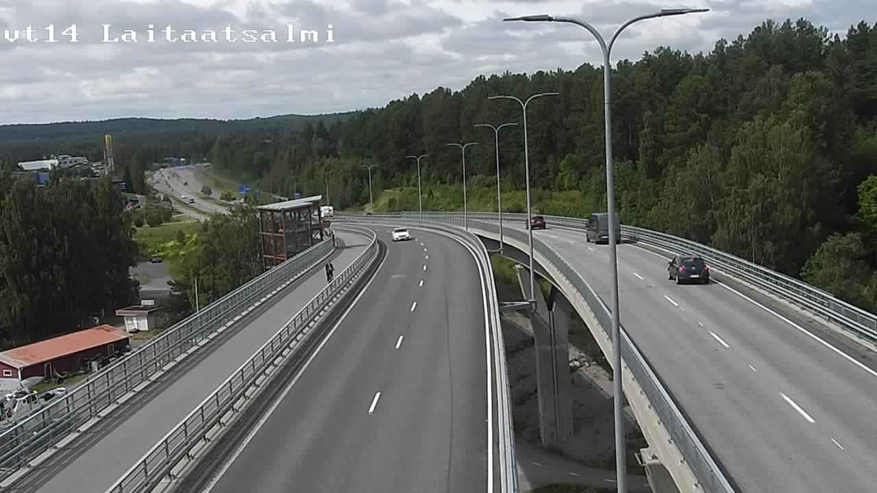 Kelikamerat Kuva Tie 14 Savonlinna, Laitaatsalmi silta, Savonlinna, Etelä-Savo