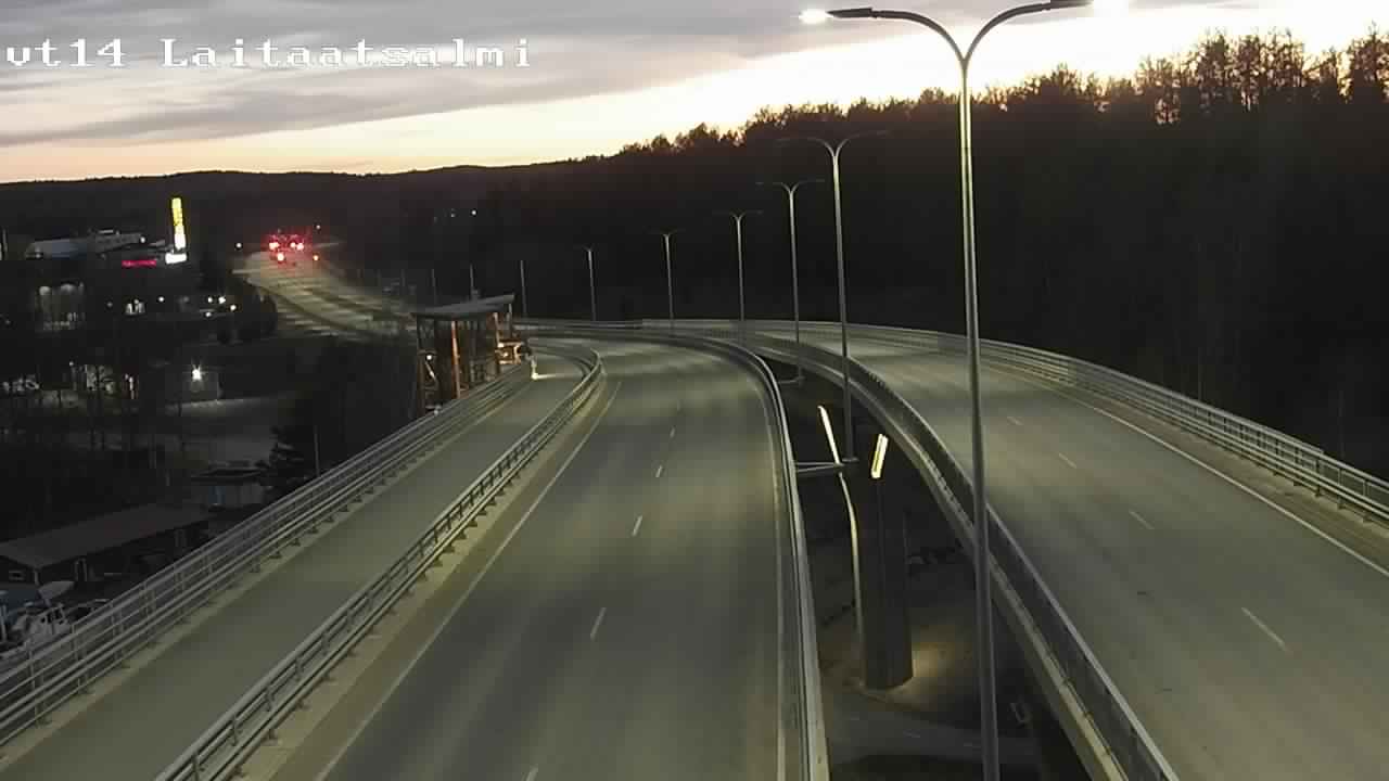 Kelikamerat Kuva Tie 14 Savonlinna, Laitaatsalmi silta, Savonlinna, Etelä-Savo