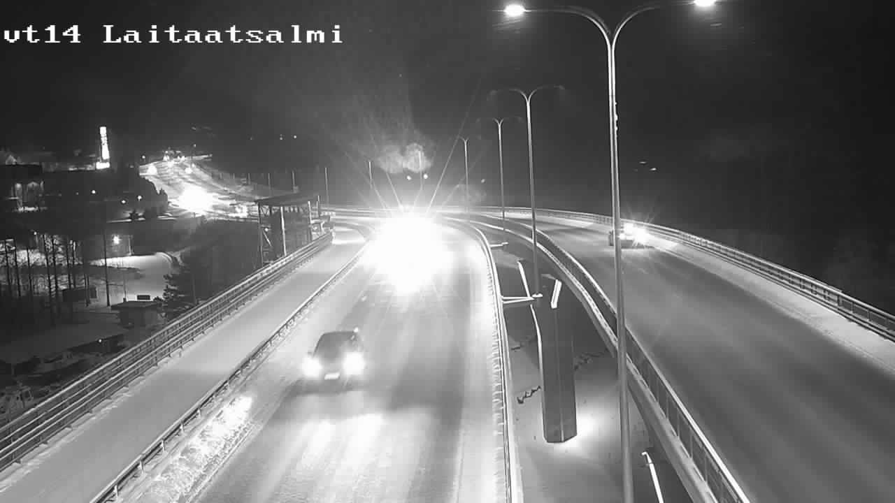 Weather Camera Image Road 14 Savonlinna, Laitaatsalmi, Savonlinna, Etelä-Savo