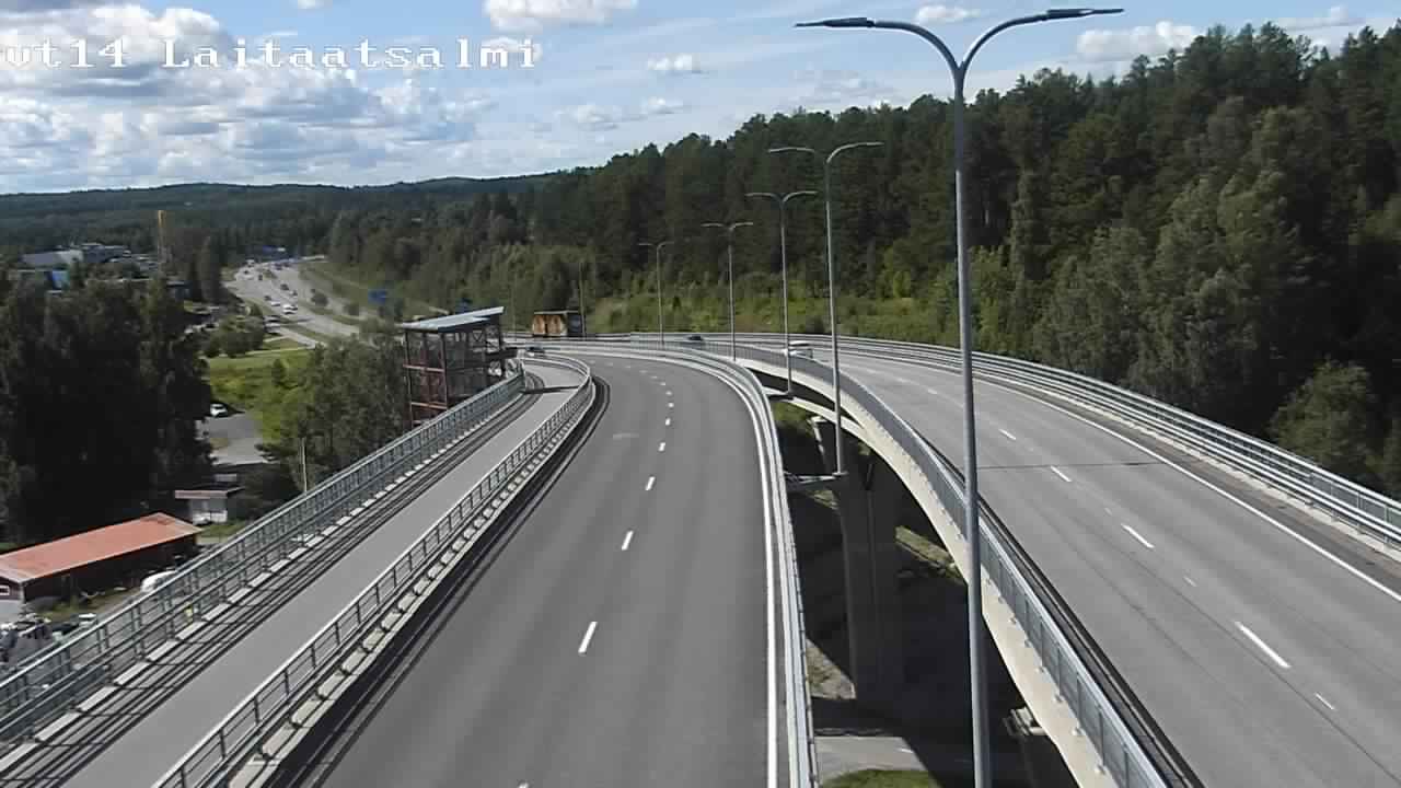 Kelikamerat Kuva Tie 14 Savonlinna, Laitaatsalmi silta, Savonlinna, Etelä-Savo