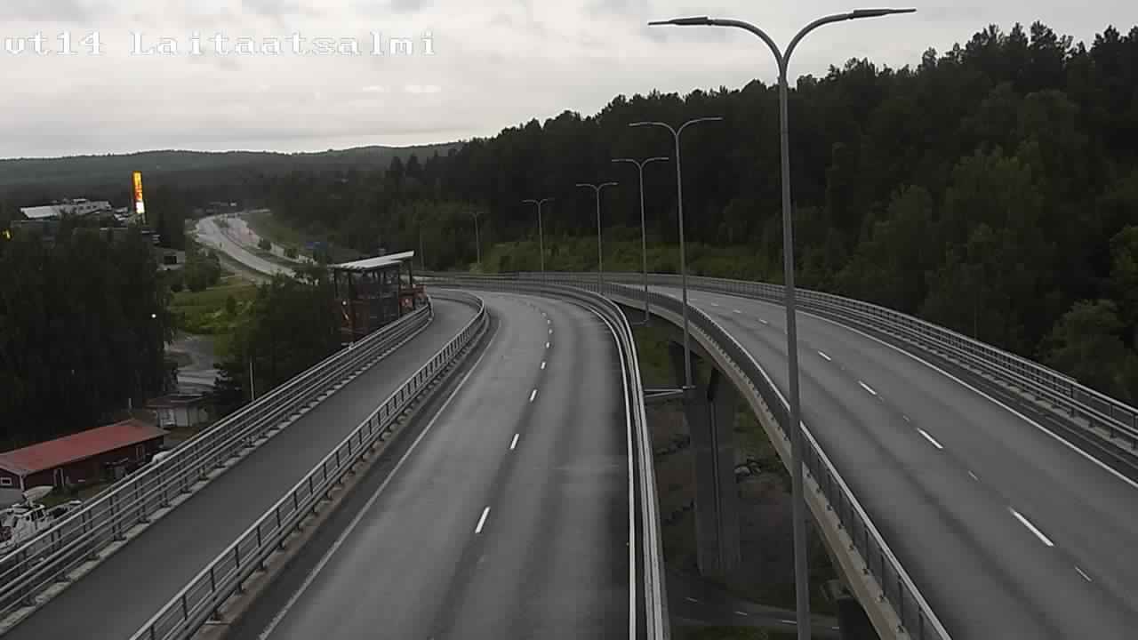 Kelikamerat Kuva Tie 14 Savonlinna, Laitaatsalmi silta, Savonlinna, Etelä-Savo