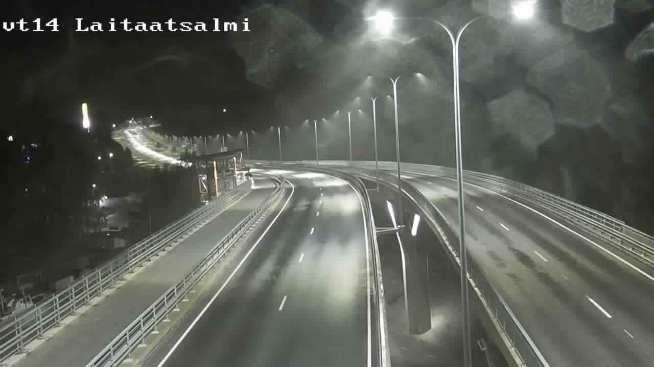 Weather Camera Image Road 14 Savonlinna, Laitaatsalmi, Savonlinna, Etelä-Savo