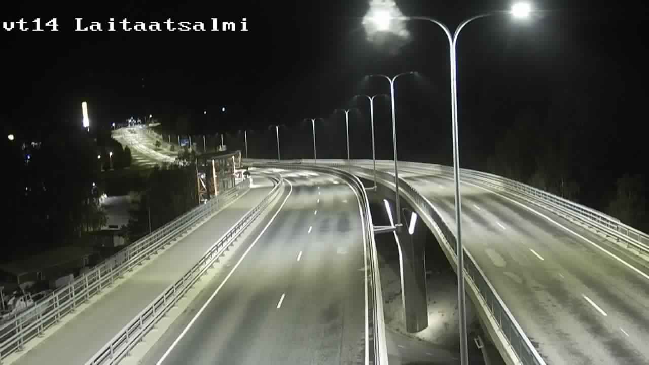 Weather Camera Image Road 14 Savonlinna, Laitaatsalmi, Savonlinna, Etelä-Savo