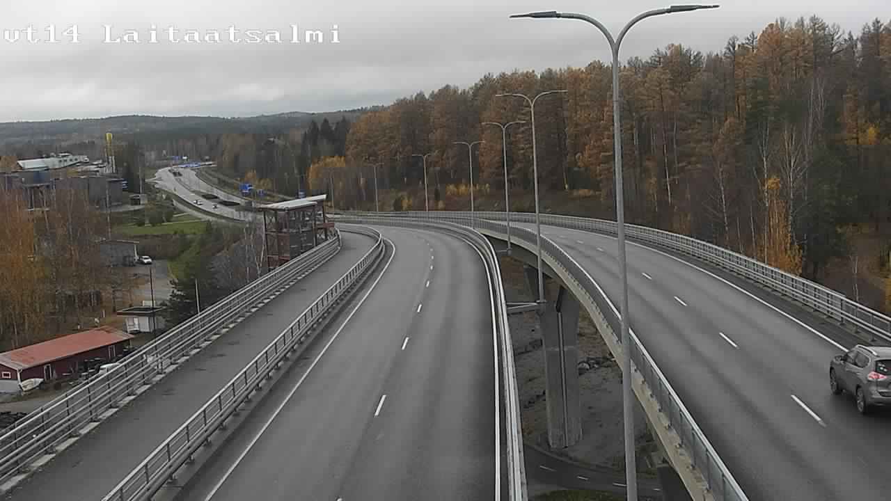 Kelikamerat Kuva Tie 14 Savonlinna, Laitaatsalmi silta, Savonlinna, Etelä-Savo