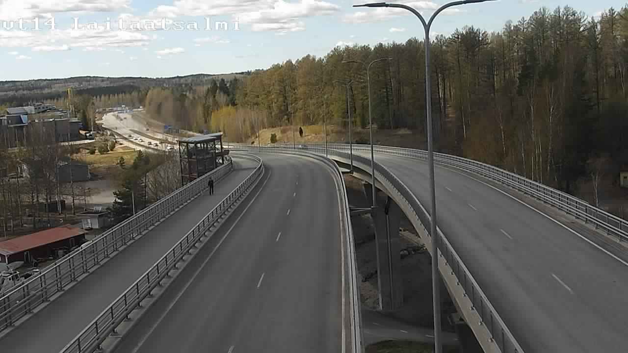 Kelikamerat Kuva Tie 14 Savonlinna, Laitaatsalmi silta, Savonlinna, Etelä-Savo