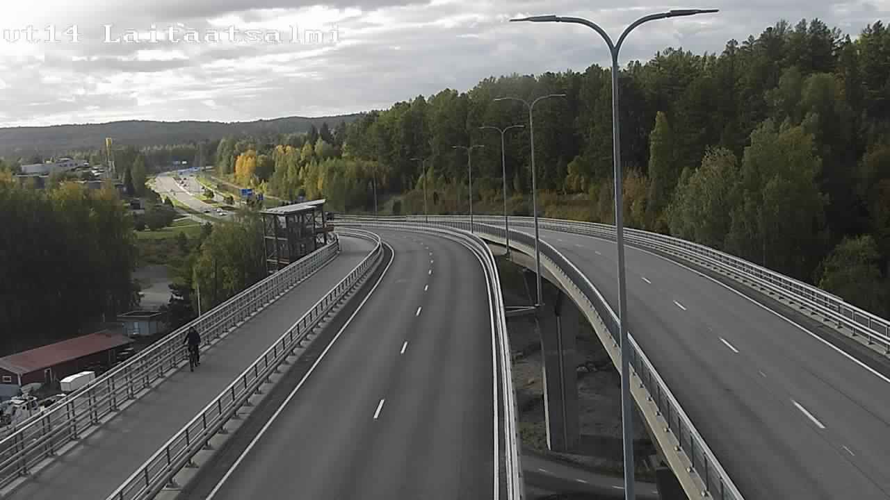 Kelikamerat Kuva Tie 14 Savonlinna, Laitaatsalmi silta, Savonlinna, Etelä-Savo