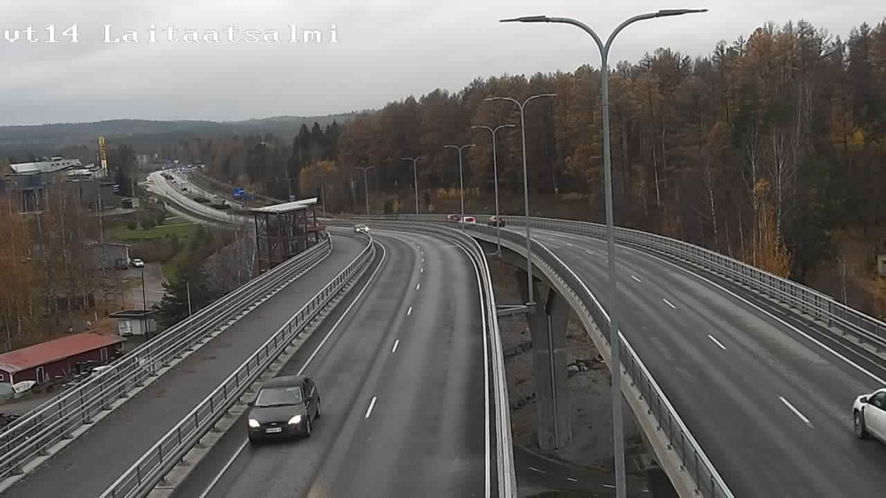 Kelikamerat Kuva Tie 14 Savonlinna, Laitaatsalmi silta, Savonlinna, Etelä-Savo