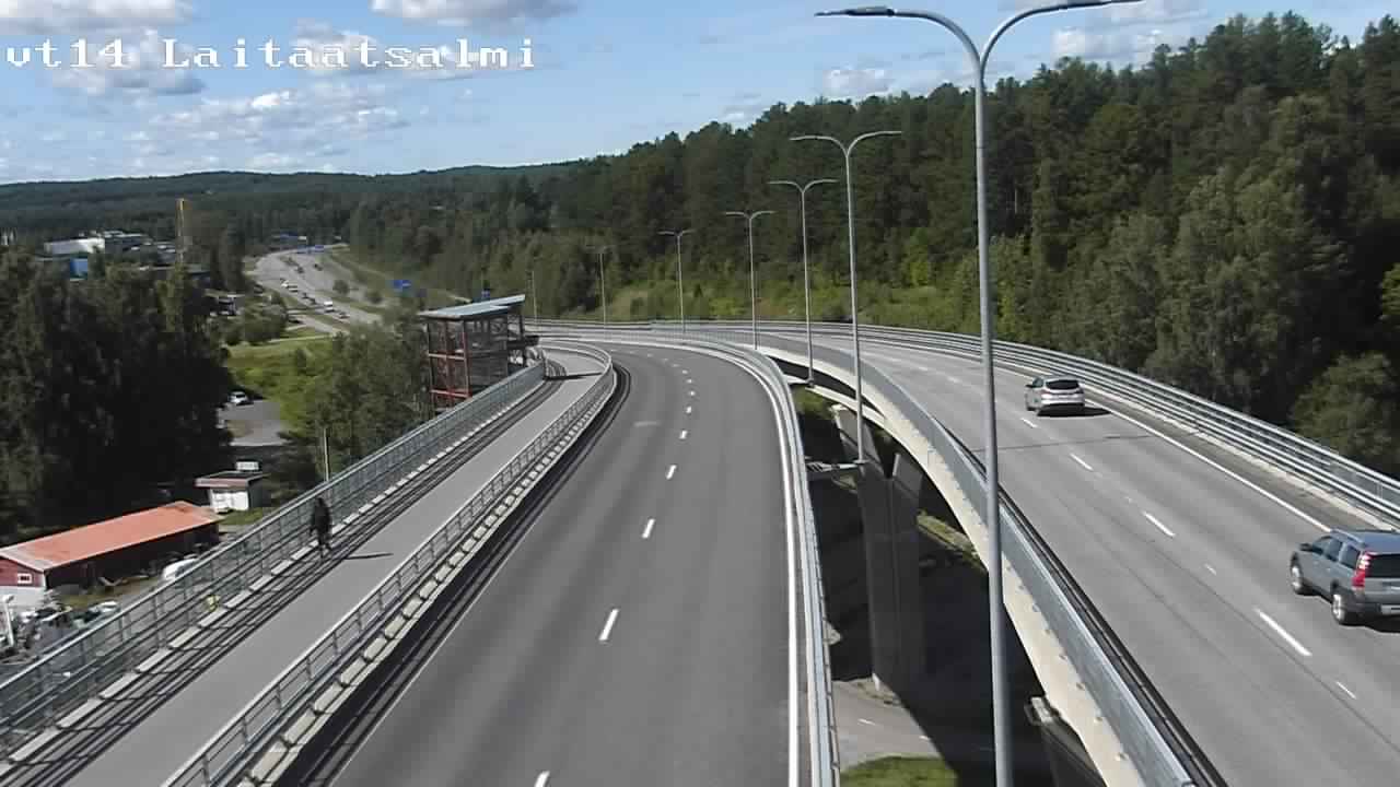 Kelikamerat Kuva Tie 14 Savonlinna, Laitaatsalmi silta, Savonlinna, Etelä-Savo
