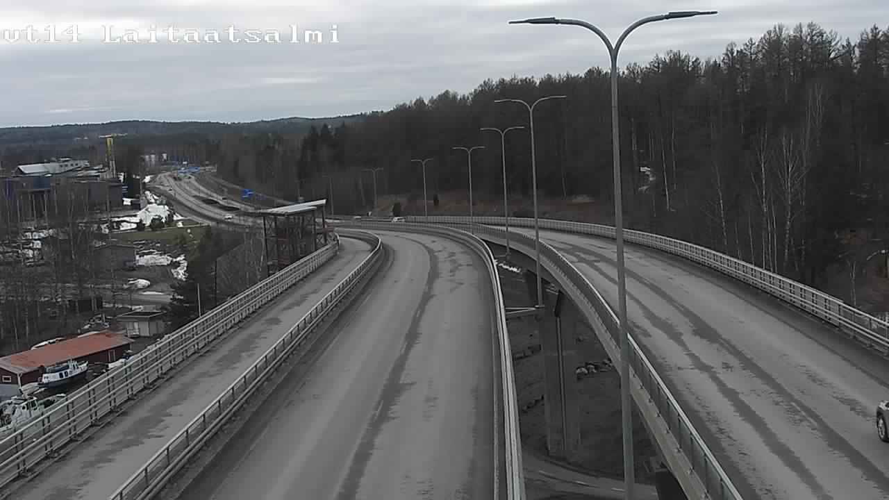 Kelikamerat Kuva Tie 14 Savonlinna, Laitaatsalmi silta, Savonlinna, Etelä-Savo