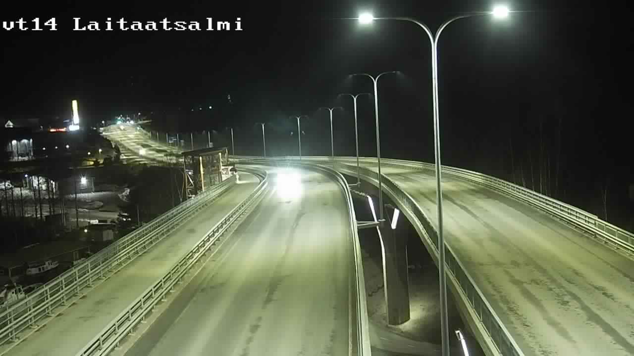 Kelikamerat Kuva Tie 14 Savonlinna, Laitaatsalmi silta, Savonlinna, Etelä-Savo