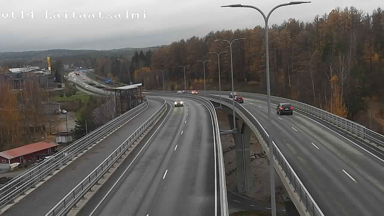 Kelikamerat Kuva Tie 14 Savonlinna, Laitaatsalmi silta, Savonlinna, Etelä-Savo