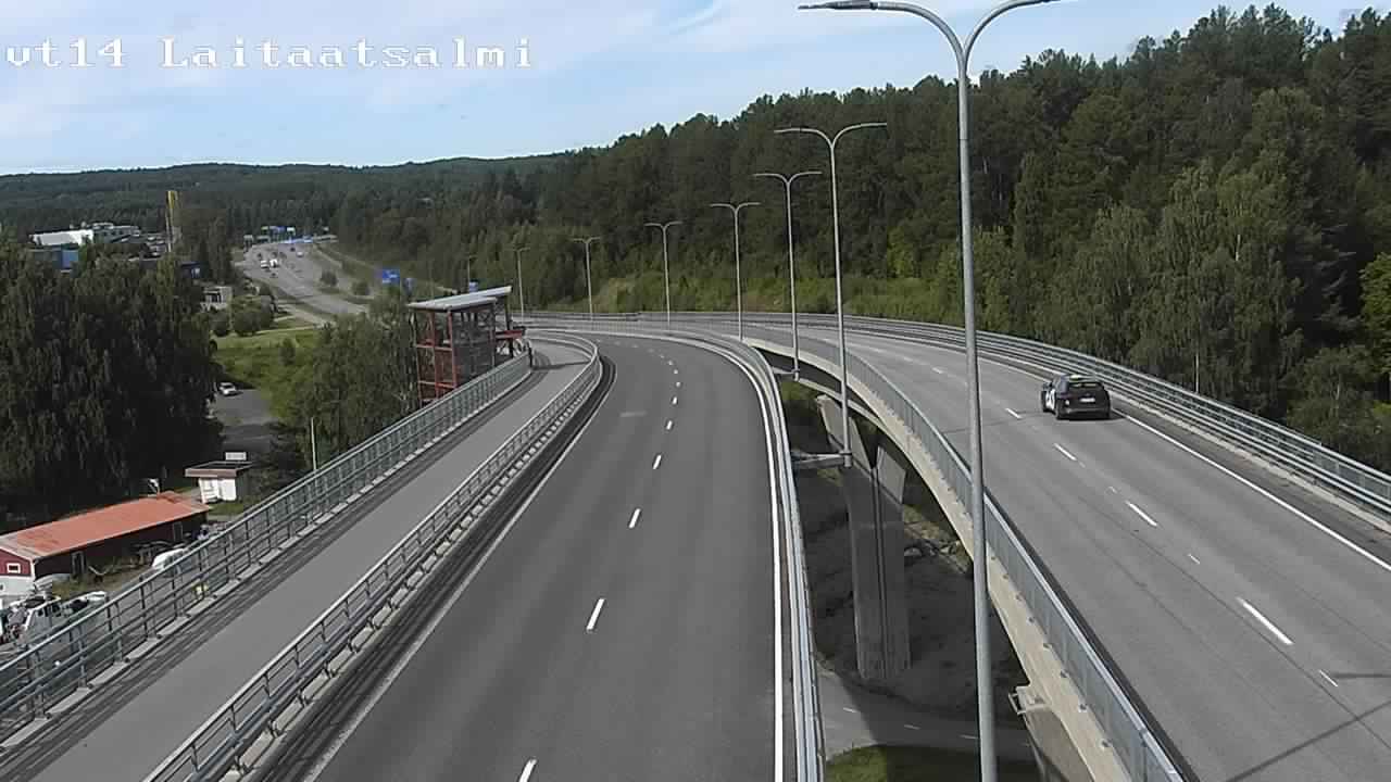 Kelikamerat Kuva Tie 14 Savonlinna, Laitaatsalmi silta, Savonlinna, Etelä-Savo
