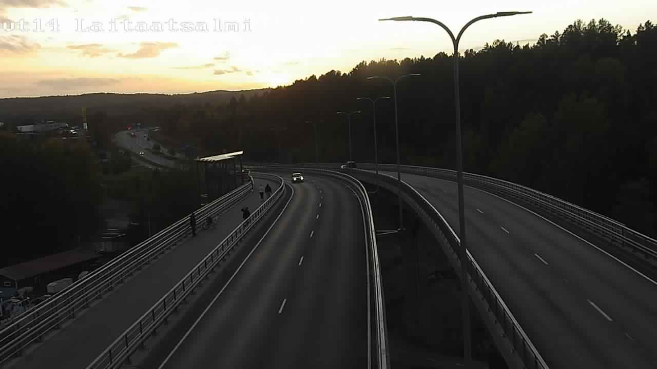 Weather Camera Image Road 14 Savonlinna, Laitaatsalmi, Savonlinna, Etelä-Savo