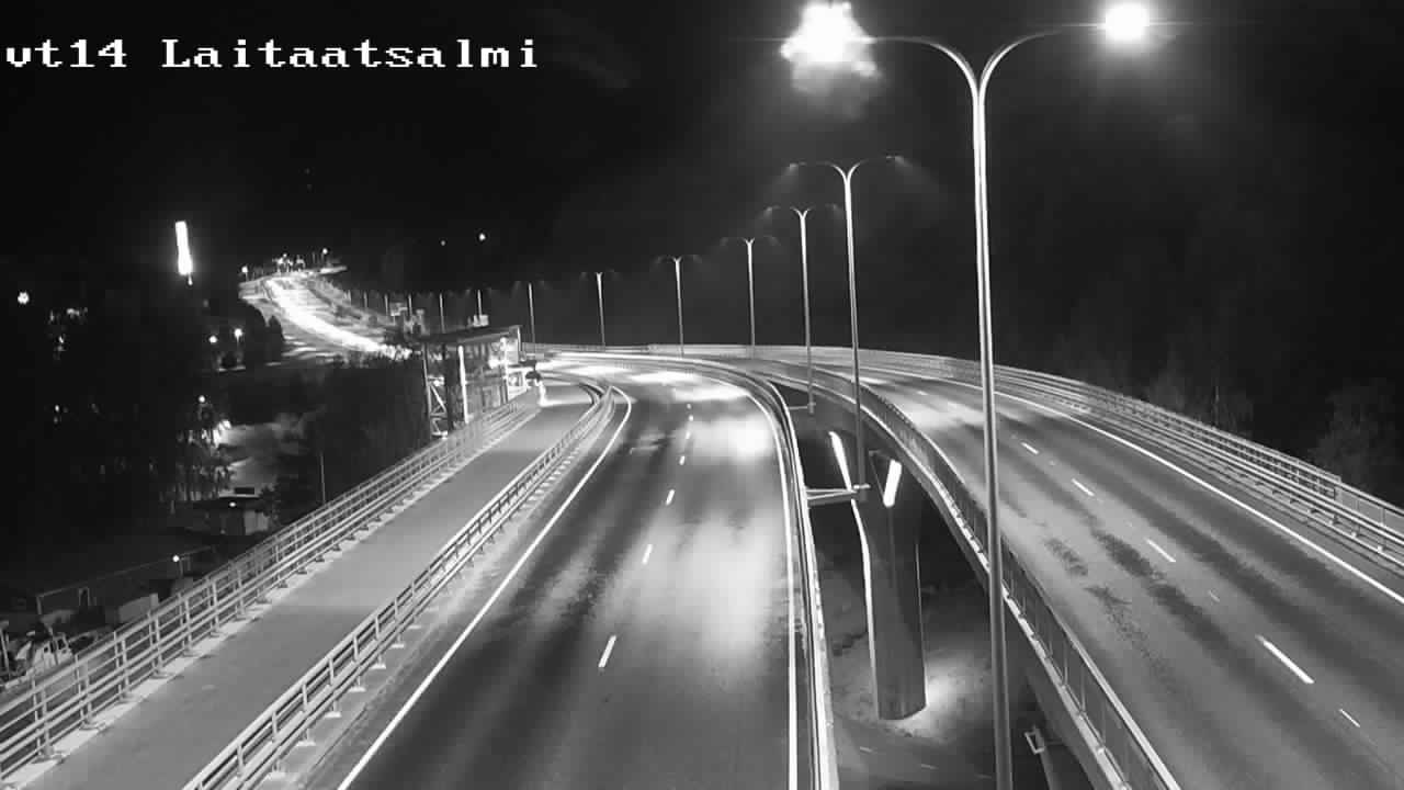Weather Camera Image Road 14 Savonlinna, Laitaatsalmi, Savonlinna, Etelä-Savo