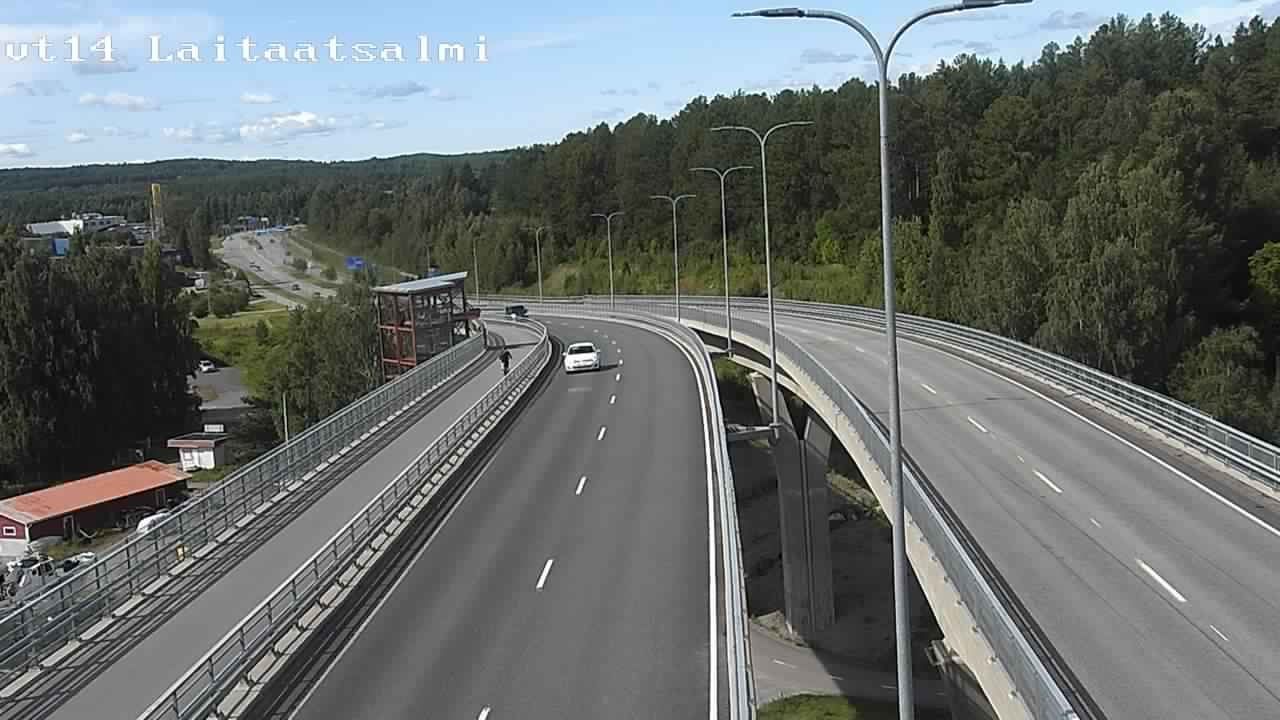 Kelikamerat Kuva Tie 14 Savonlinna, Laitaatsalmi silta, Savonlinna, Etelä-Savo