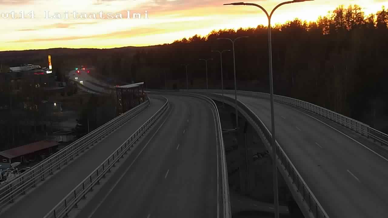 Kelikamerat Kuva Tie 14 Savonlinna, Laitaatsalmi silta, Savonlinna, Etelä-Savo