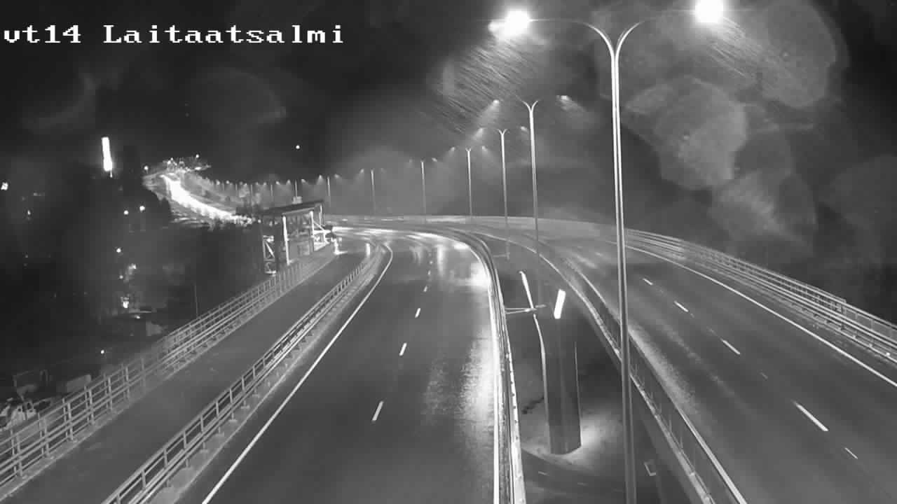 Weather Camera Image Road 14 Savonlinna, Laitaatsalmi, Savonlinna, Etelä-Savo