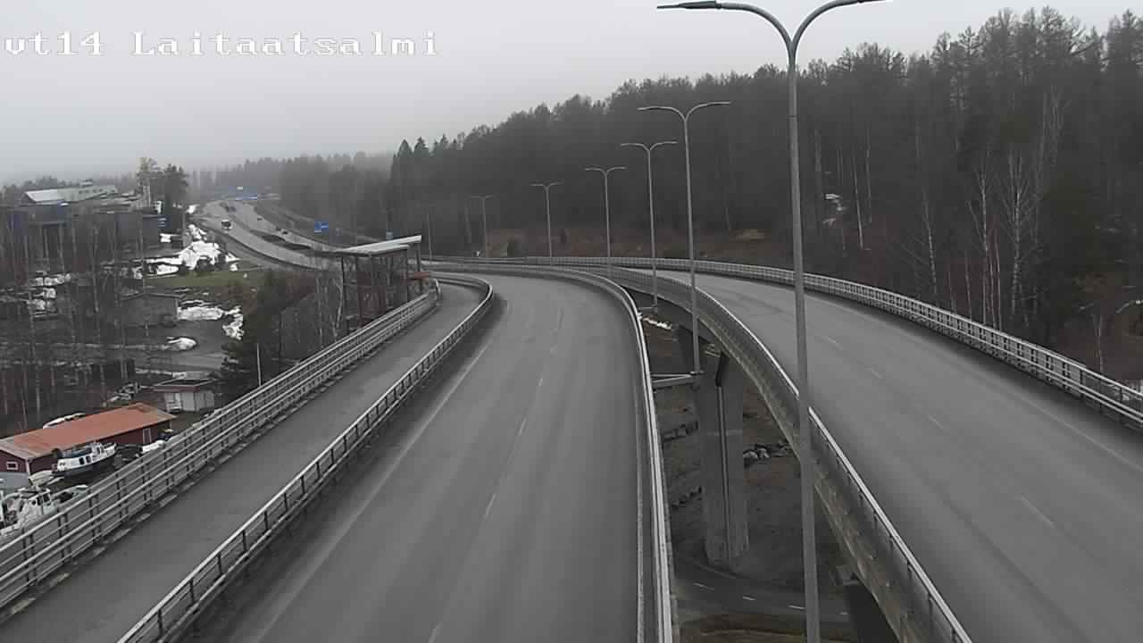 Kelikamerat Kuva Tie 14 Savonlinna, Laitaatsalmi silta, Savonlinna, Etelä-Savo