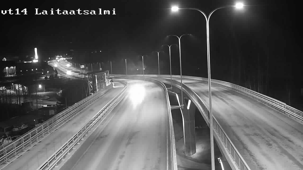 Kelikamerat Kuva Tie 14 Savonlinna, Laitaatsalmi silta, Savonlinna, Etelä-Savo