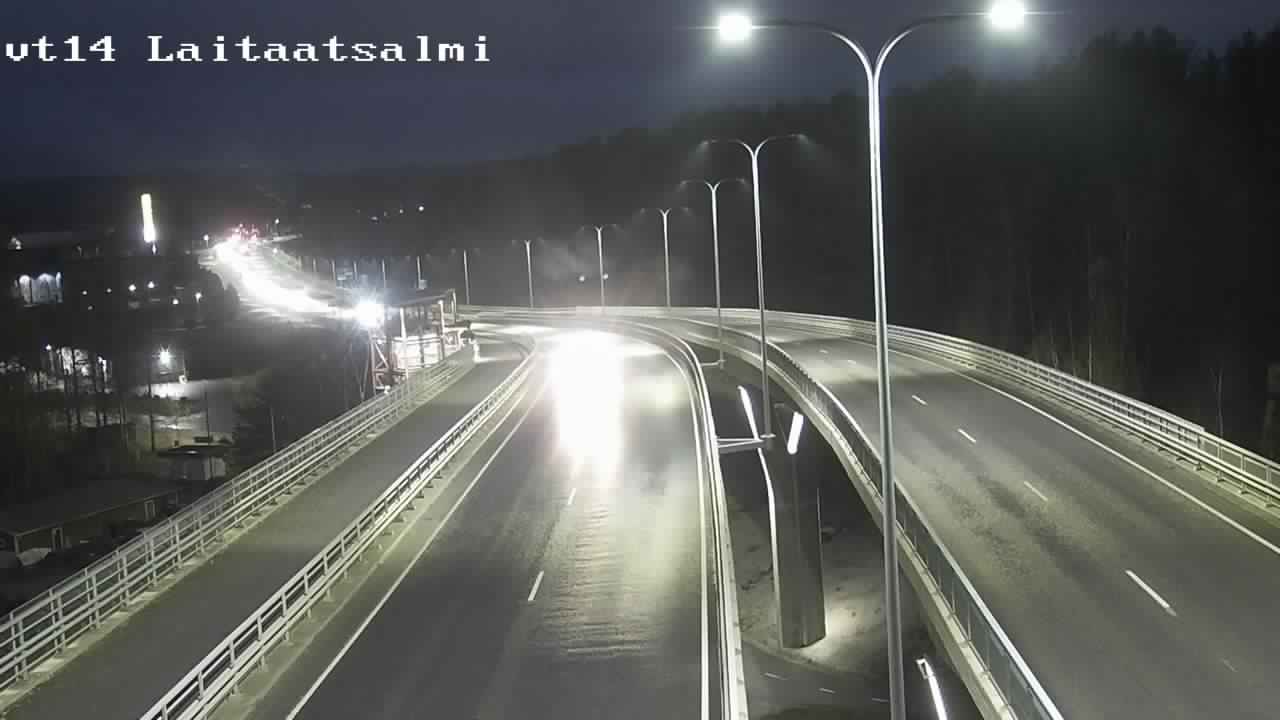 Kelikamerat Kuva Tie 14 Savonlinna, Laitaatsalmi silta, Savonlinna, Etelä-Savo