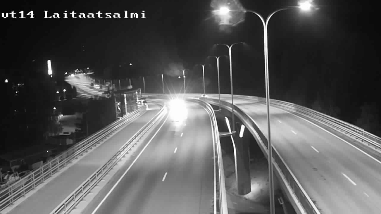 Weather Camera Image Road 14 Savonlinna, Laitaatsalmi, Savonlinna, Etelä-Savo