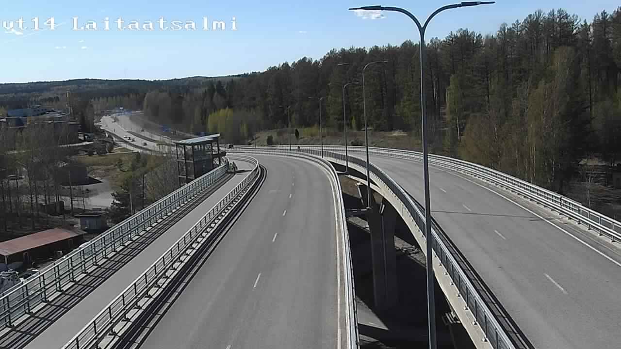 Kelikamerat Kuva Tie 14 Savonlinna, Laitaatsalmi silta, Savonlinna, Etelä-Savo