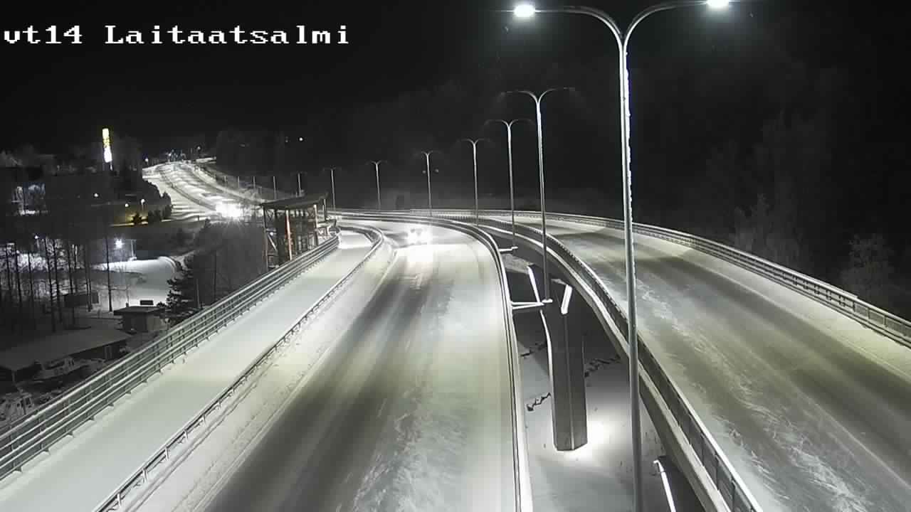 Kelikamerat Kuva Tie 14 Savonlinna, Laitaatsalmi silta, Savonlinna, Etelä-Savo