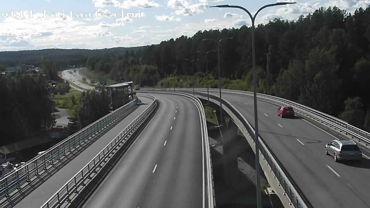 Kelikamerat Kuva Tie 14 Savonlinna, Laitaatsalmi silta, Savonlinna, Etelä-Savo