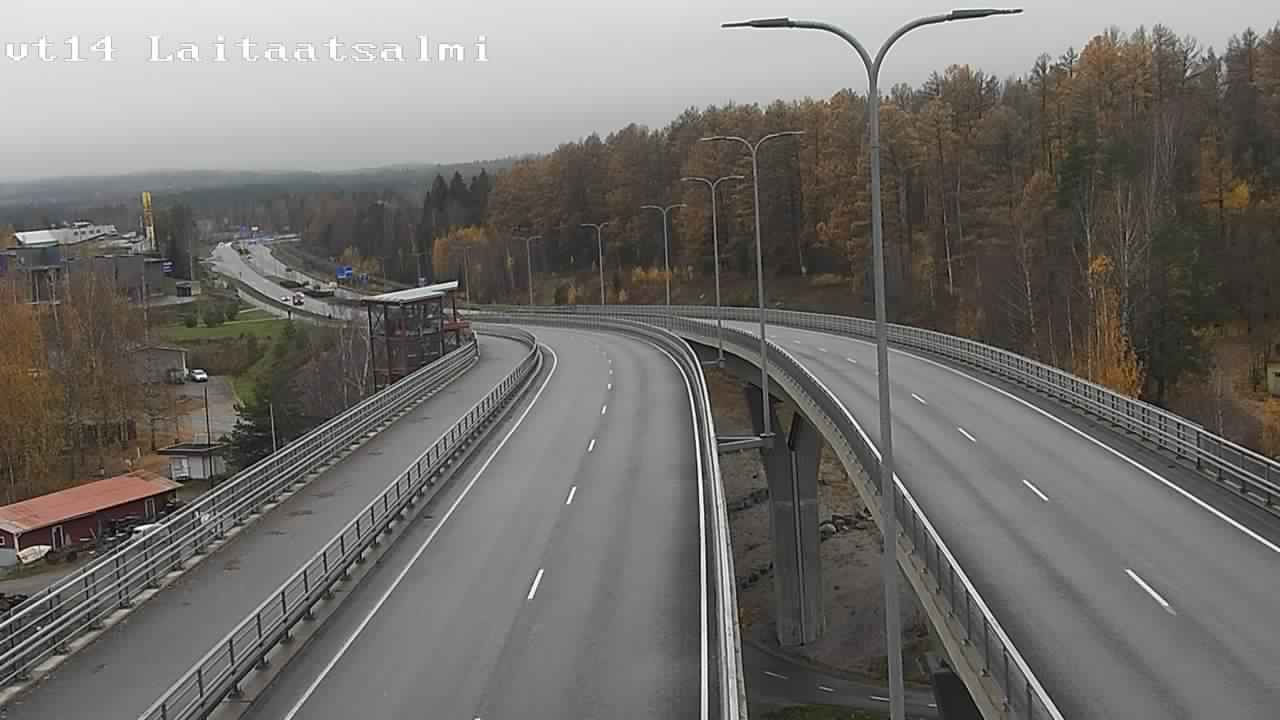 Kelikamerat Kuva Tie 14 Savonlinna, Laitaatsalmi silta, Savonlinna, Etelä-Savo