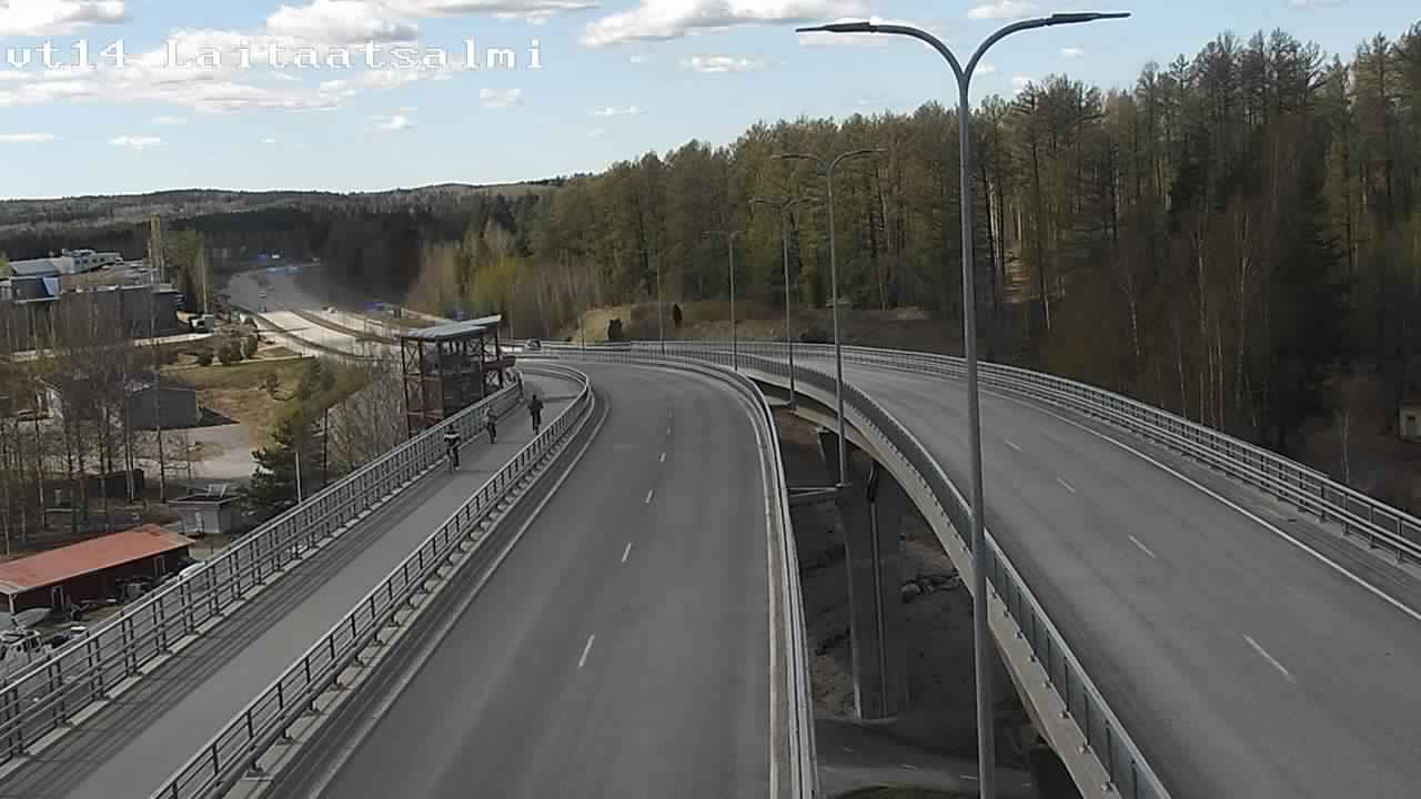 Kelikamerat Kuva Tie 14 Savonlinna, Laitaatsalmi silta, Savonlinna, Etelä-Savo