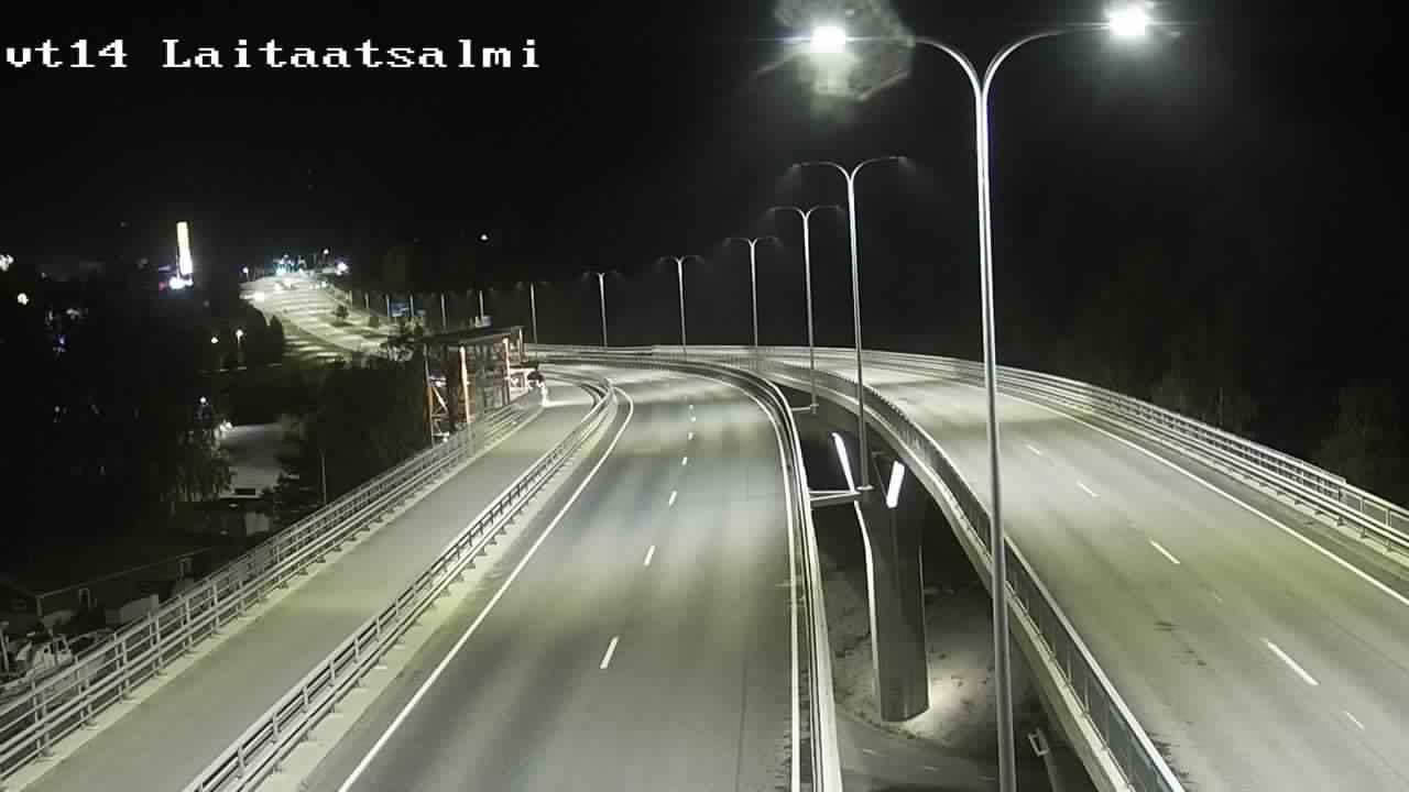 Weather Camera Image Road 14 Savonlinna, Laitaatsalmi, Savonlinna, Etelä-Savo